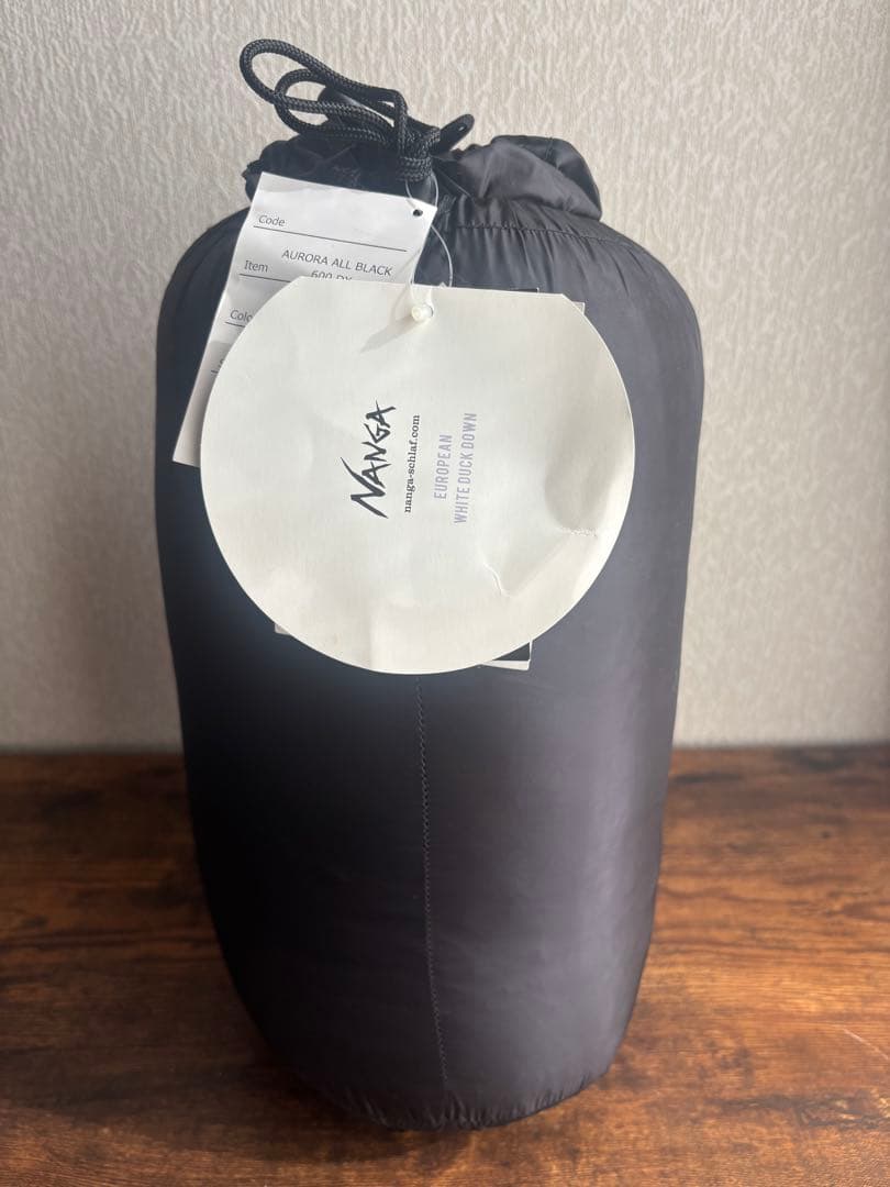 未使用　NANGA ナンガシュラフ オーロラ 600DX ロングオールブラック