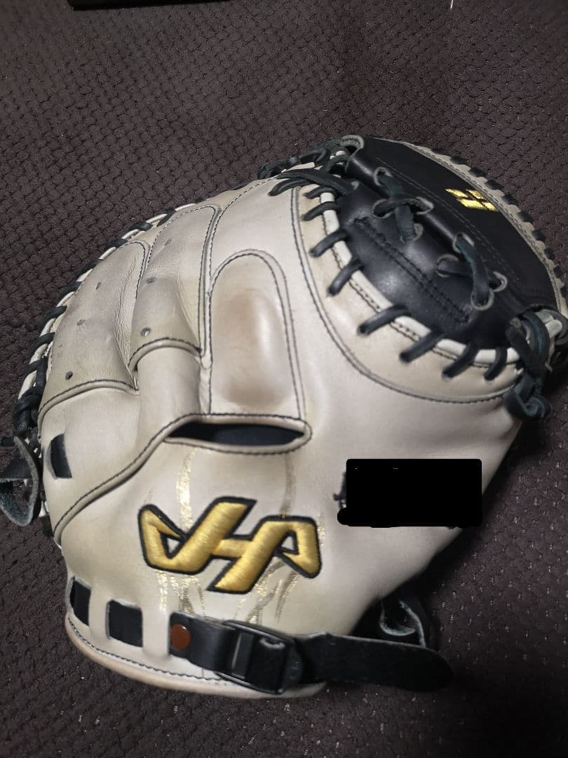 【プロフィール必読】ハタケヤマ 軟式キャッチャーミット