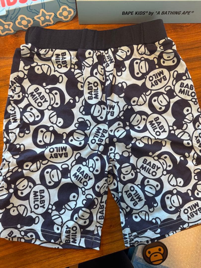 新品⭐︎BAPE KIDS BABY MILO Tシャツ・パンツセット　120cm