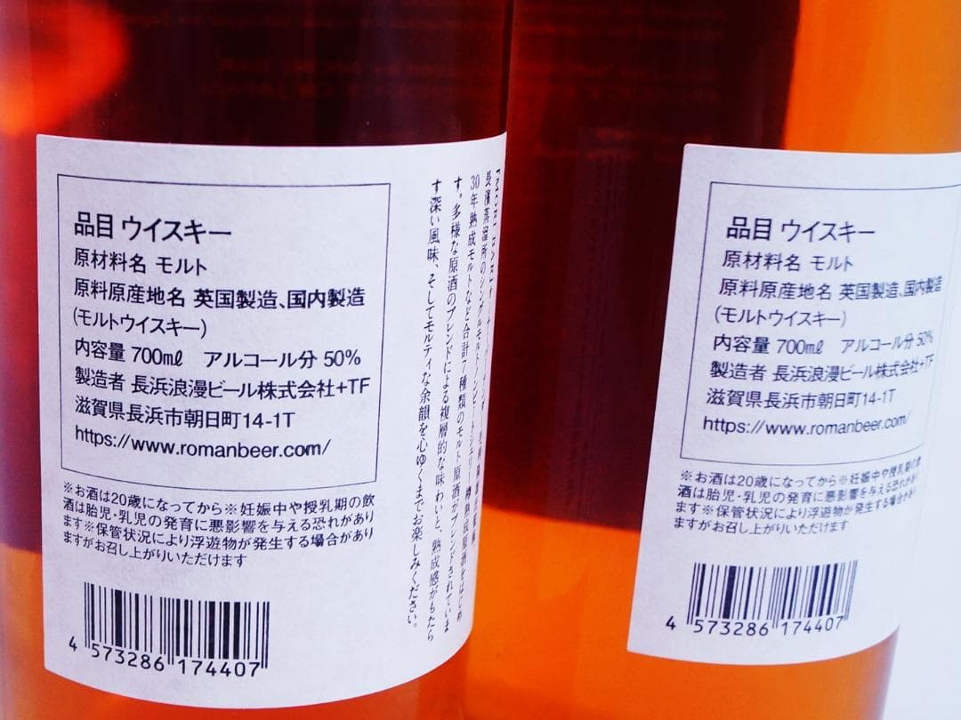 2本セット★ 長濱蒸溜所 2024 東京ウイスキー 毛利隆雄氏監修 700ml