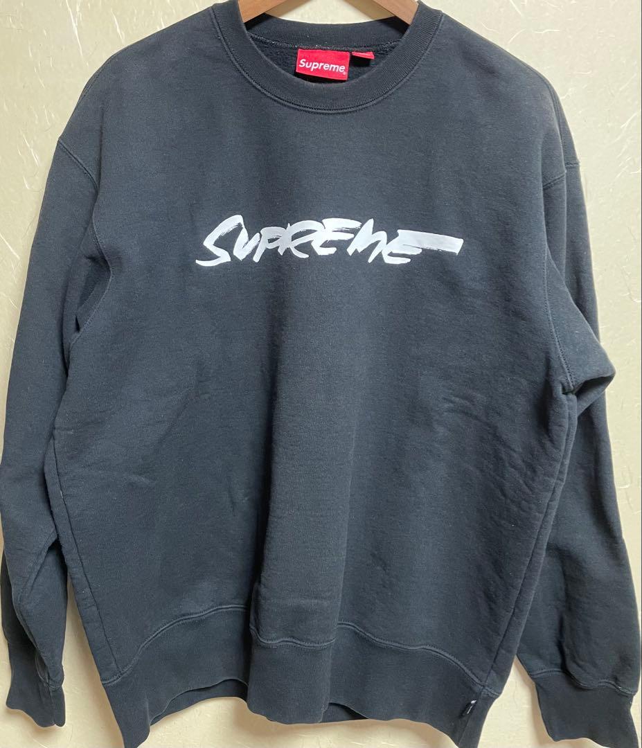 supreme Futura Logo Crewneck black Mサイズ
