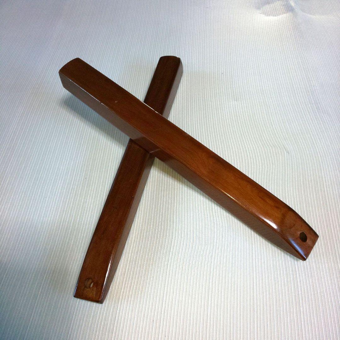 拍子木 音頭 お祭り 赤梅の木