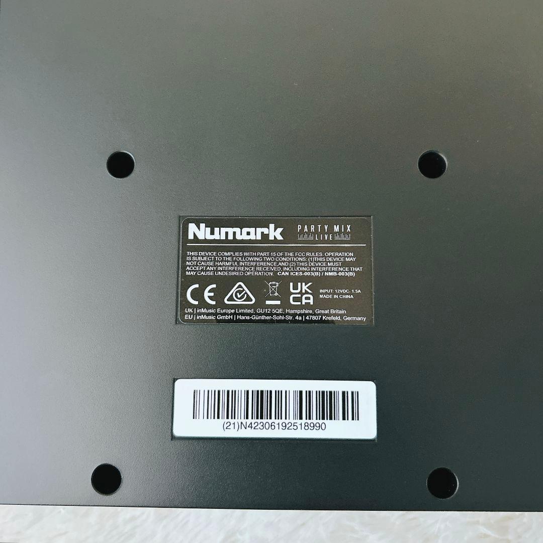 【付属品完備】 Numark PARTY MIX LIVE DJ スピーカー内蔵