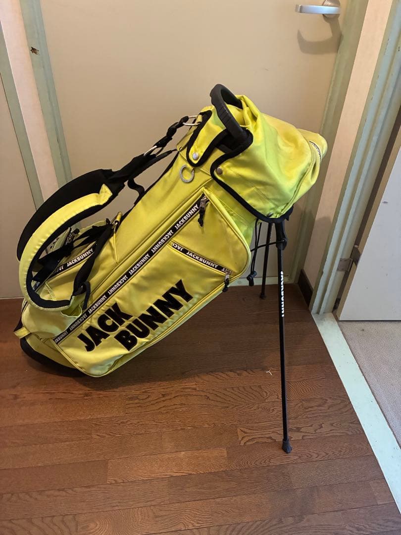 JACK BUNNY イエロー キャディバッグ