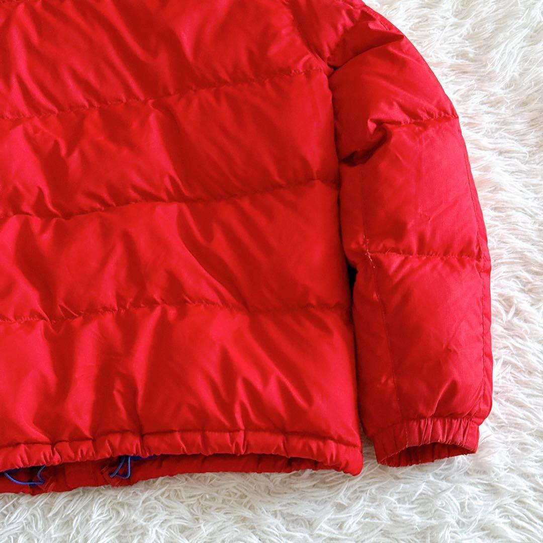 Lサイズ✨ポロラルフローレン ダウンジャケット イエローポニー刺繍 メンズ 赤