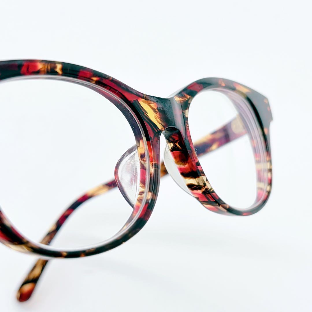 白山眼鏡店 鼈甲 1975 レトロ ブラウン