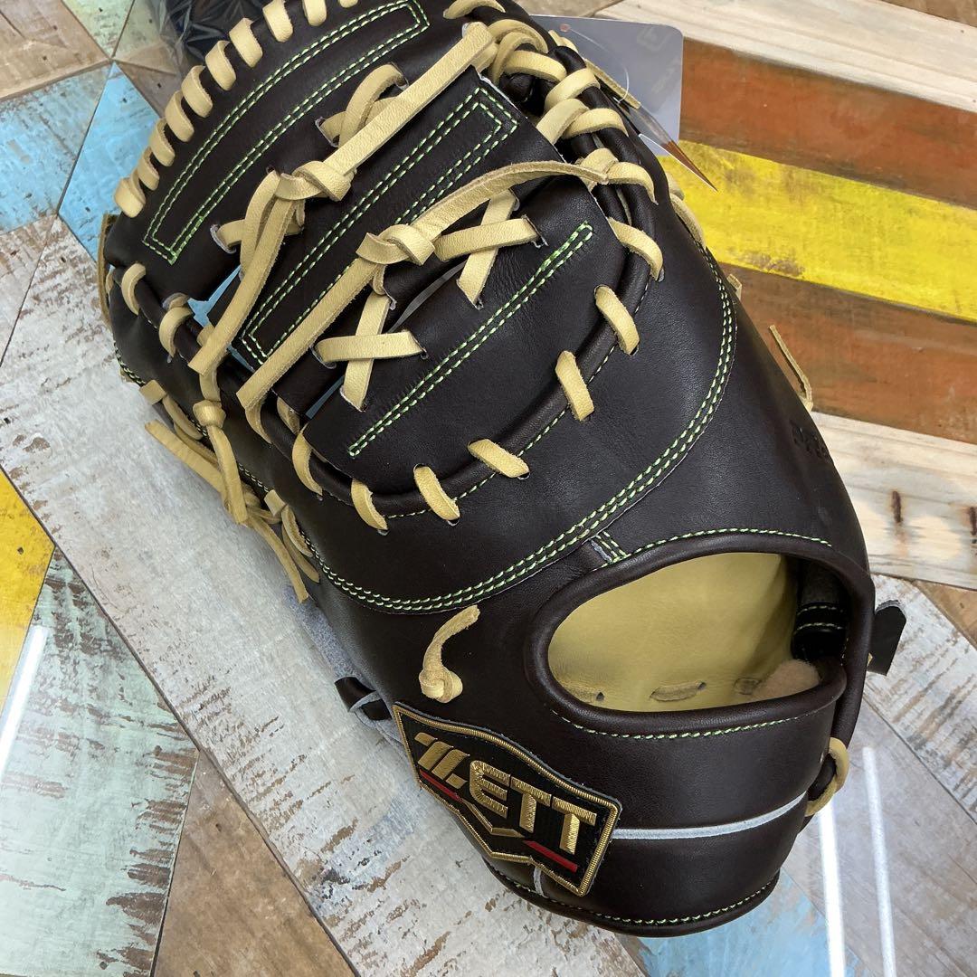 ゼットプロステイタス軟式ファーストミット　サウスポー湯もみ型付けサービス