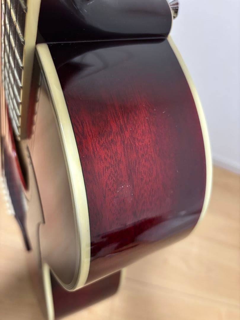 James アコースティックギター ライトレッドバースト　J-300A LRB