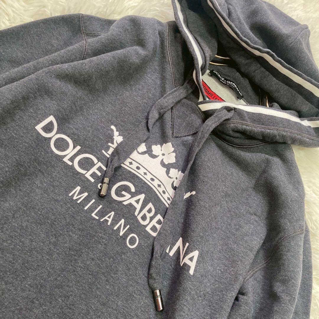 DOLCE & GABBANA セットアップ スウェット チャコール 44