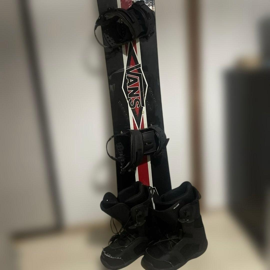 [ちょ]VANSスノーボード150cm ZIMA靴26.0cm セット