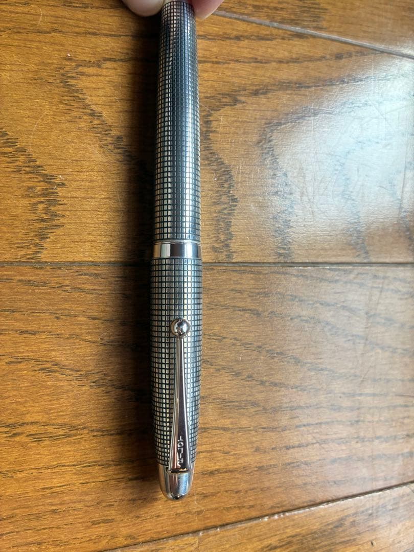 PILOT（パイロット）万年筆 シルバーン 格子