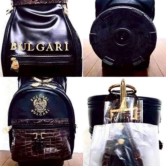 BULGARI GOLF ブルガリ キャディバック 高級 限定 正規品 送料無料