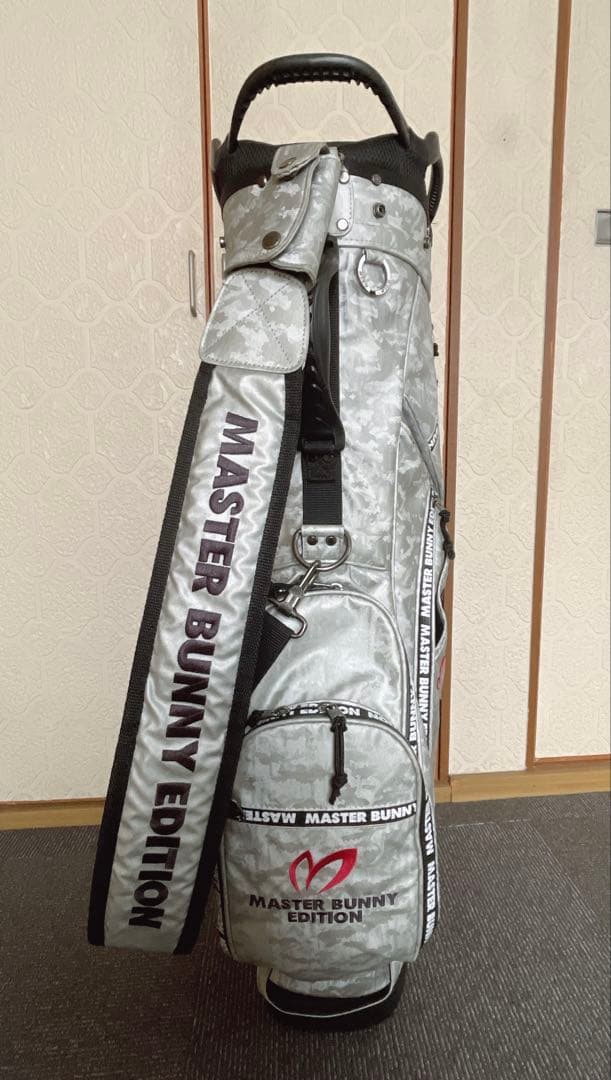 MASTER BUNNY EDITION キャディバッグ シルバー