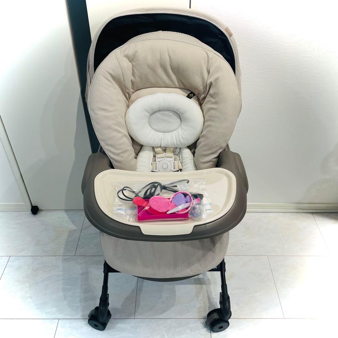 試乗のみ【超美品】コンビネムリラオートBEDi Longスリープシェルミルキー