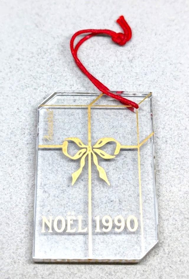 Baccaratバカラ　ノエルフランスクリスマスオーナメント1990　40560
