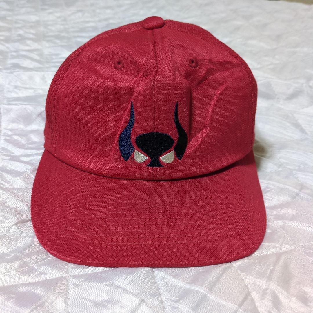 激レア　近鉄バッファロー赤メッシュキャップ