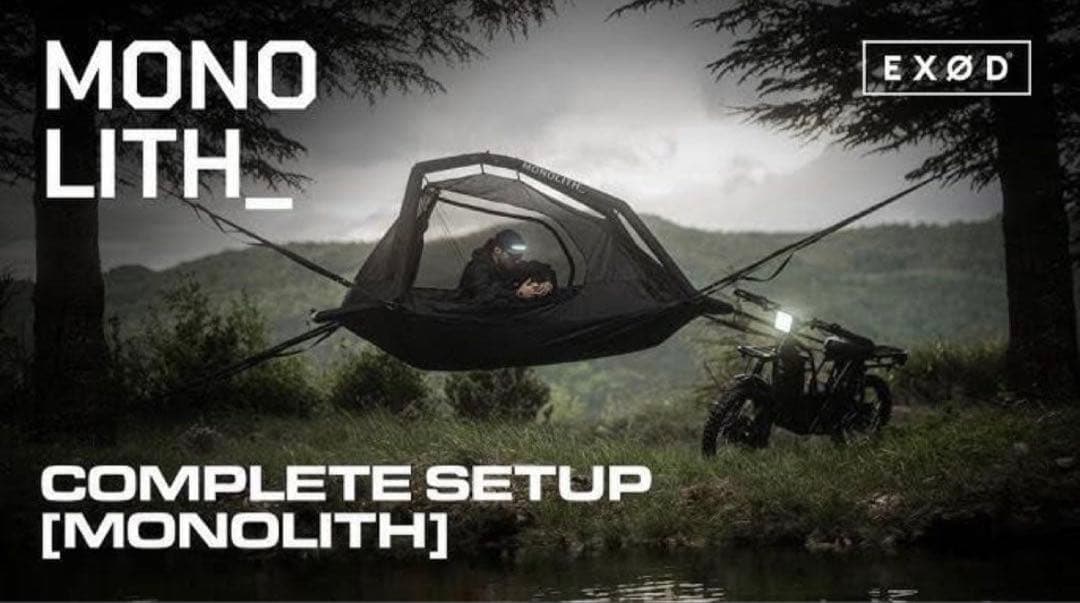 テント・タープ EXOD MONOLITH BLACK