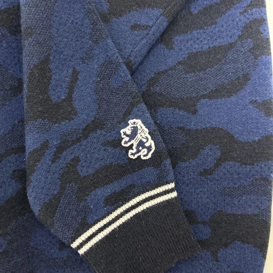 Admiral アドミラル カモ柄 クルーネックニット セーター ADMA293