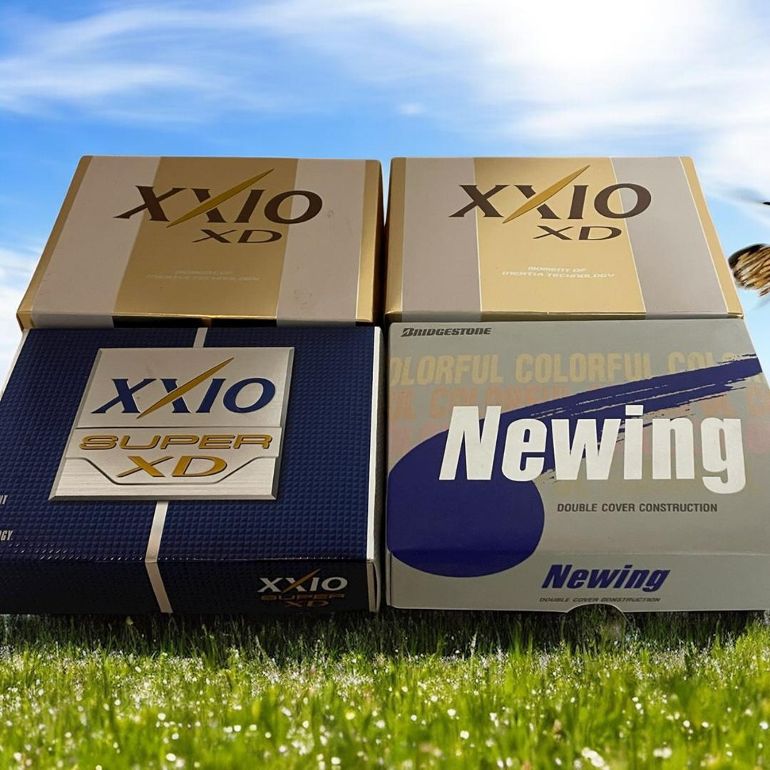 ●ゴルフボール4箱セット ●XXIO SUPER XD Newing