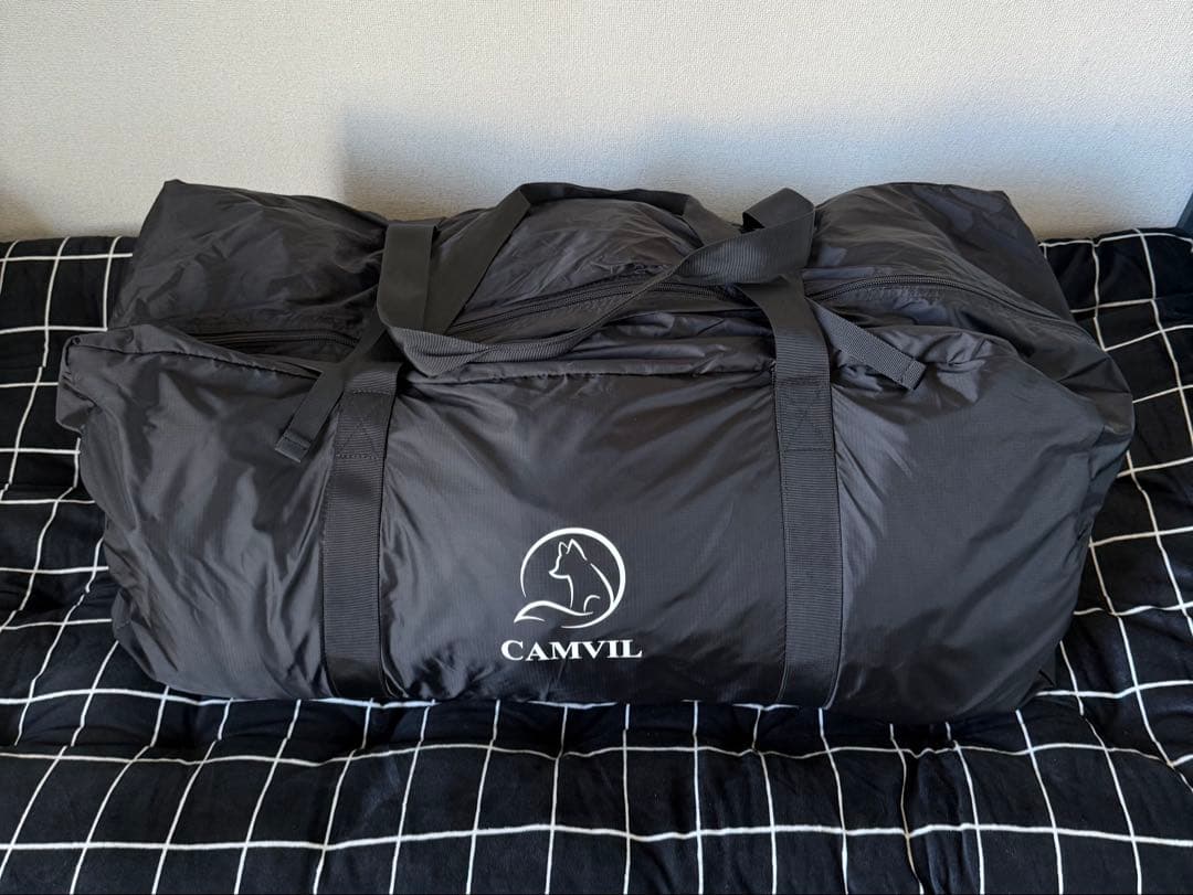 CAMVIL タートルドーム ブラック フルセット+専用カーペット