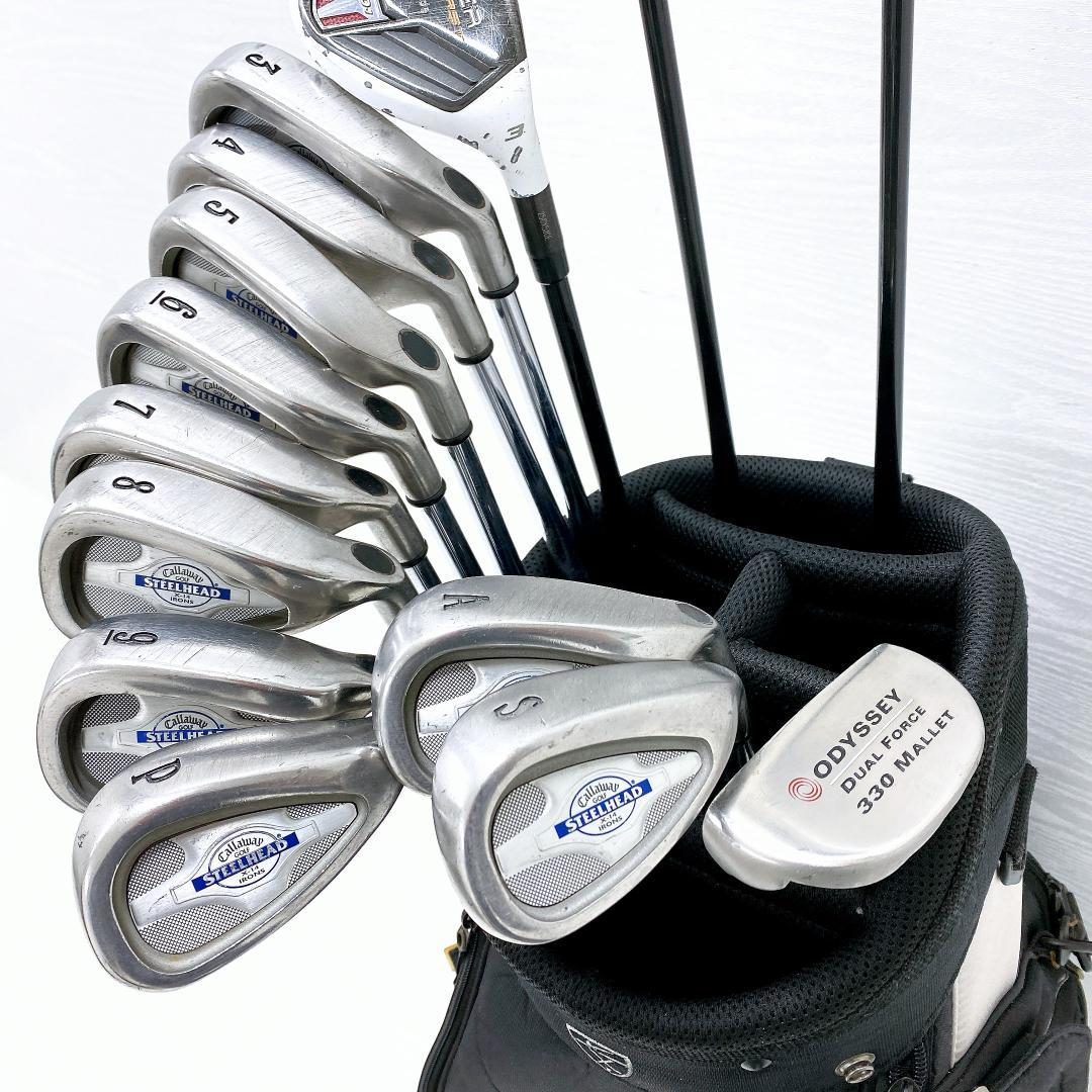 【超豪華‼】 テーラーメイド キャロウェイ ゴルフ クラブ 初心者 セット S