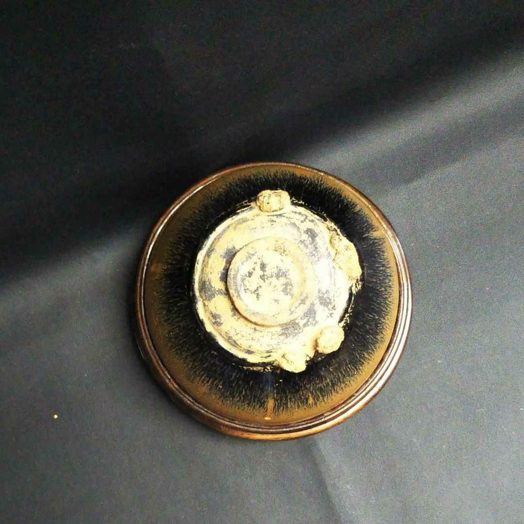 ※中国古美術/建窯窯変天目茶碗【保存箱付】