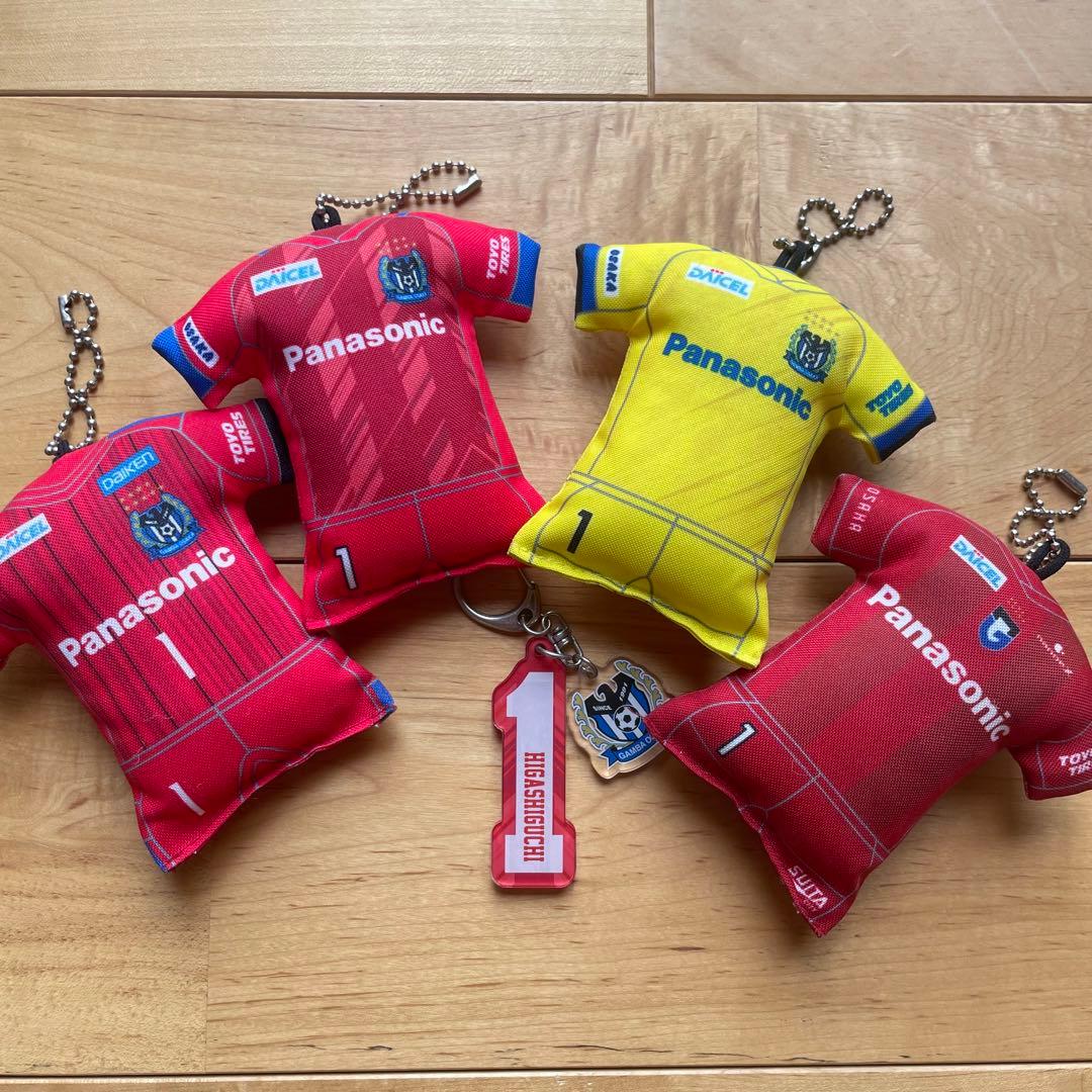 東口順昭 9点セットガンバ大阪ユニフォームキーホルダーリストバンドタオル