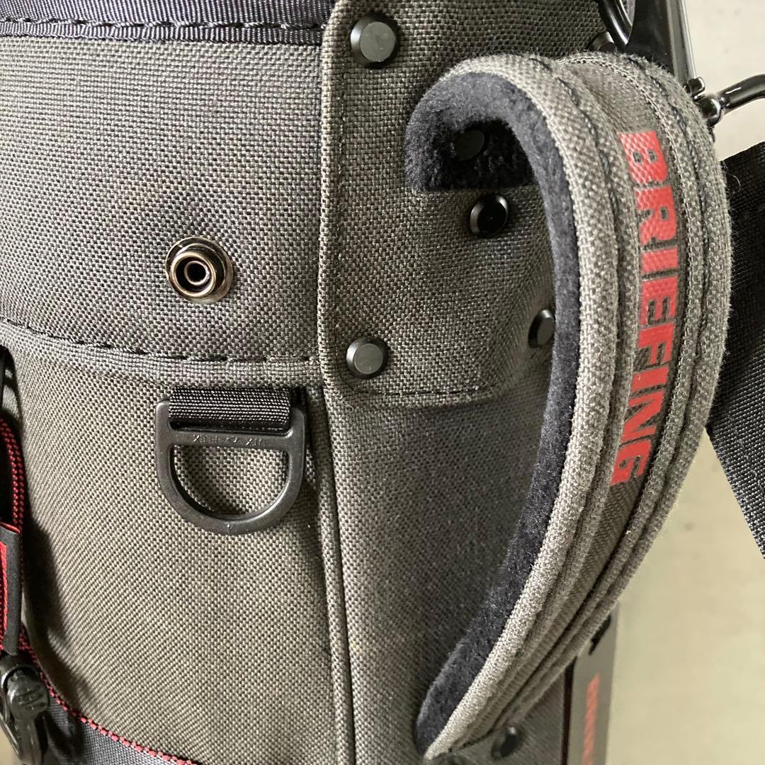 ⛳️極美品 ブリーフィング ゴルフ CR-8 キャディバッグ グレー