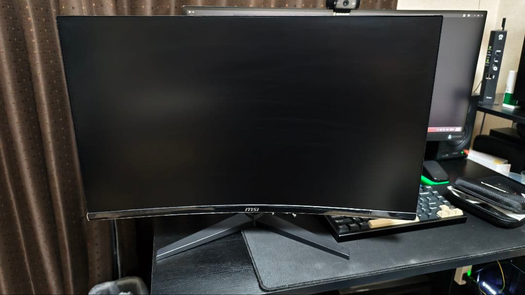 MSI G274CV 27インチ カーブド ゲーミングモニター