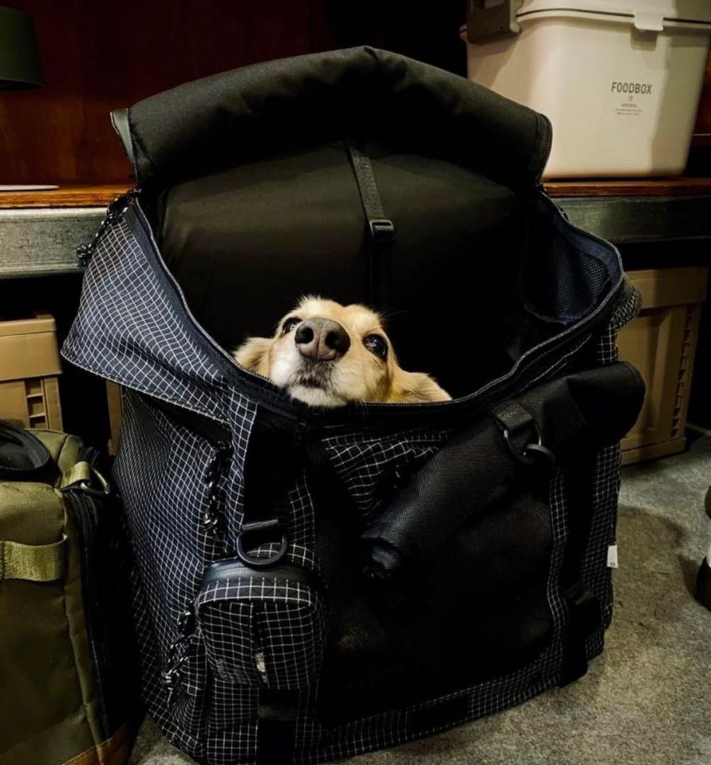 SPUTNIKバックパックキャリー　ブラックチェック