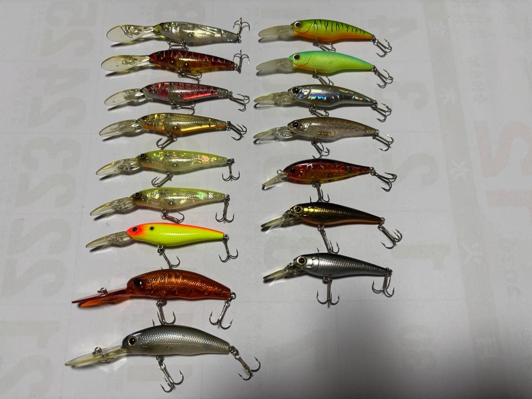 シャッド系ルアー16個セット