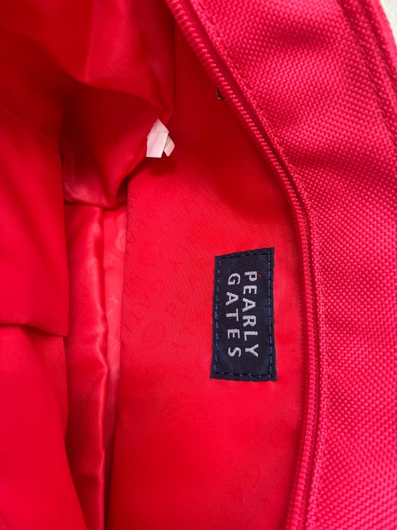 L02206）新品　パーリーゲイツ　王冠 マーク ゴルフ カート バック　ピンク