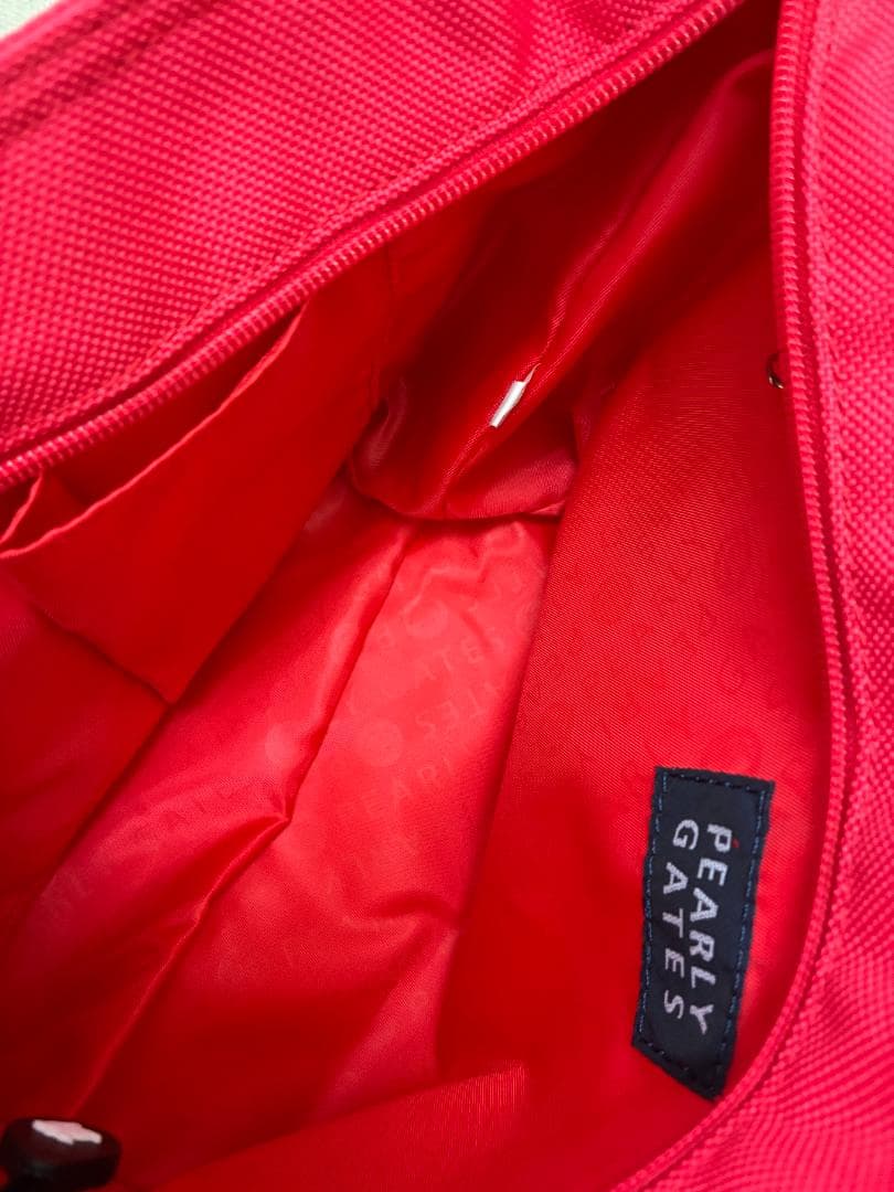 L02206）新品　パーリーゲイツ　王冠 マーク ゴルフ カート バック　ピンク