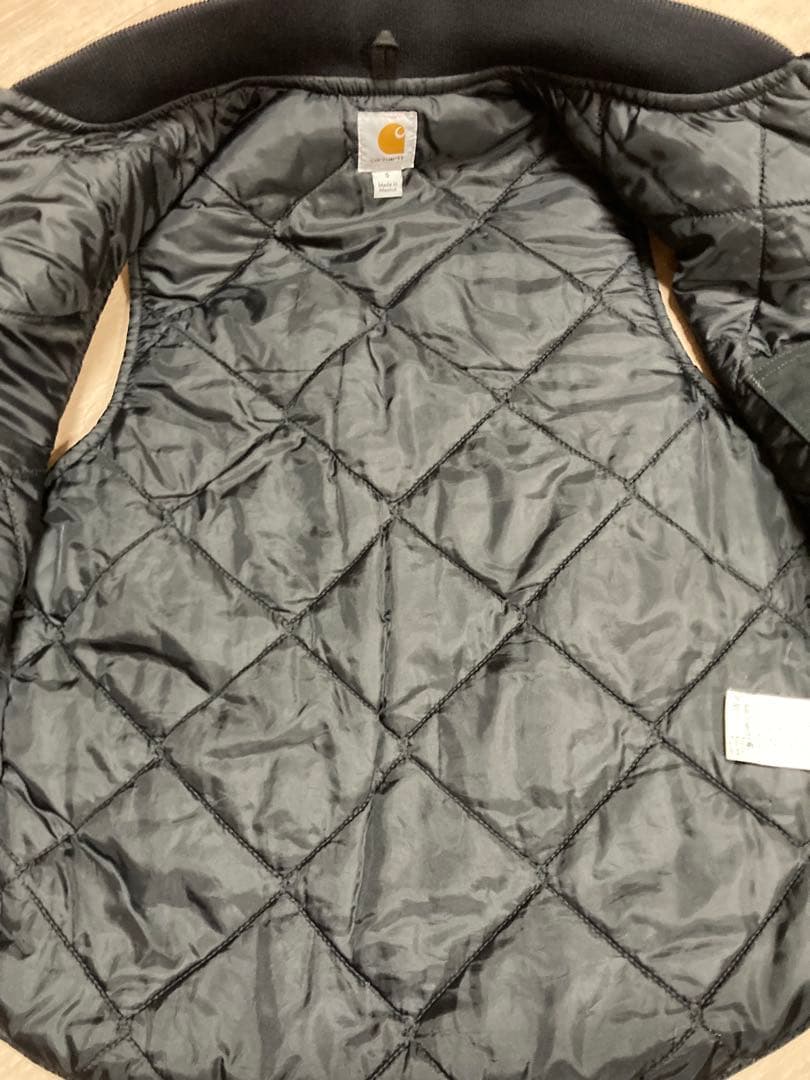 Carhartt カーハート ダックベスト ブラック メキシコ製 サイズS