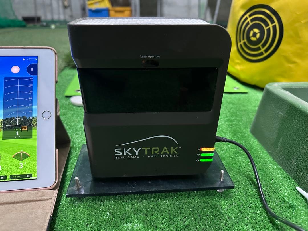 SKYTRAK 弾道測定器　iPad付きですぐに使える