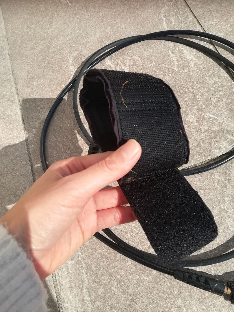 【美品】NSP6'4ft フィン/デッキパッド/リーシュ7ft含 ショートボード