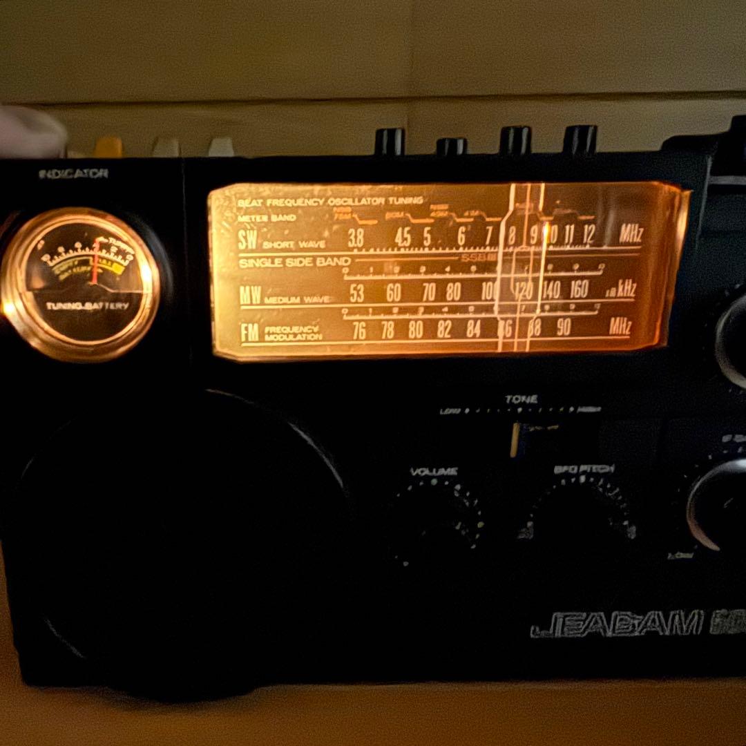 三菱　3バンドBCLラジオ　ジーガム505　JP-505 【ジャンク】