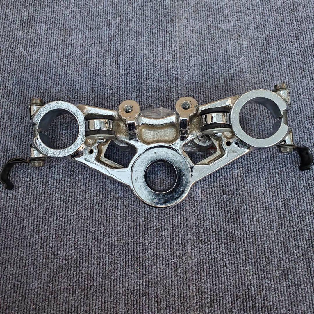 CBX400F メッキトップブリッジ