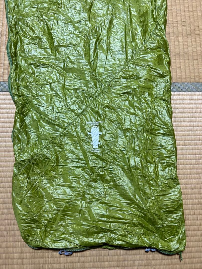 【美品】モンベル アルパインダウンハガー800 サーマルシーツ