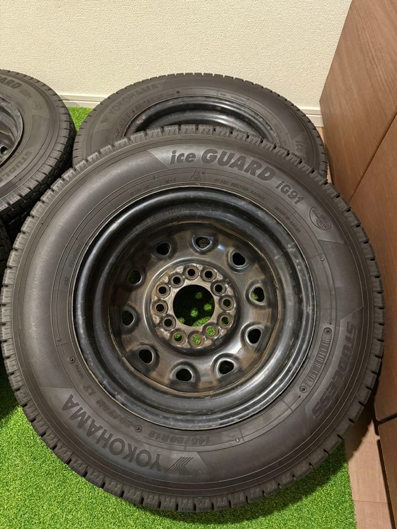 中古　スタッドレスタイヤ2024年製＆ホイール　4本セット