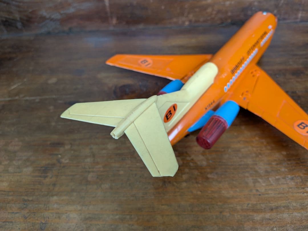 超レア★ブラニフ 航空★古いブリキ＆プラ製／フリクション★日本製★used