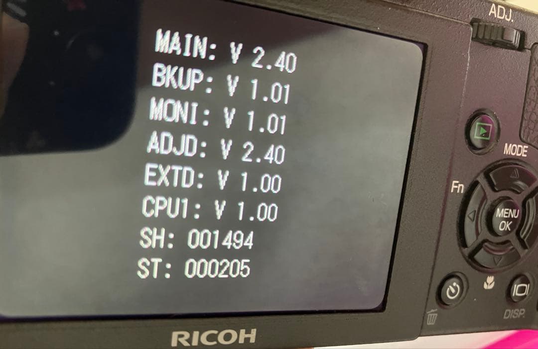 【シャッター数1500回】RICOH GR DIGITAL II バッテリー2個