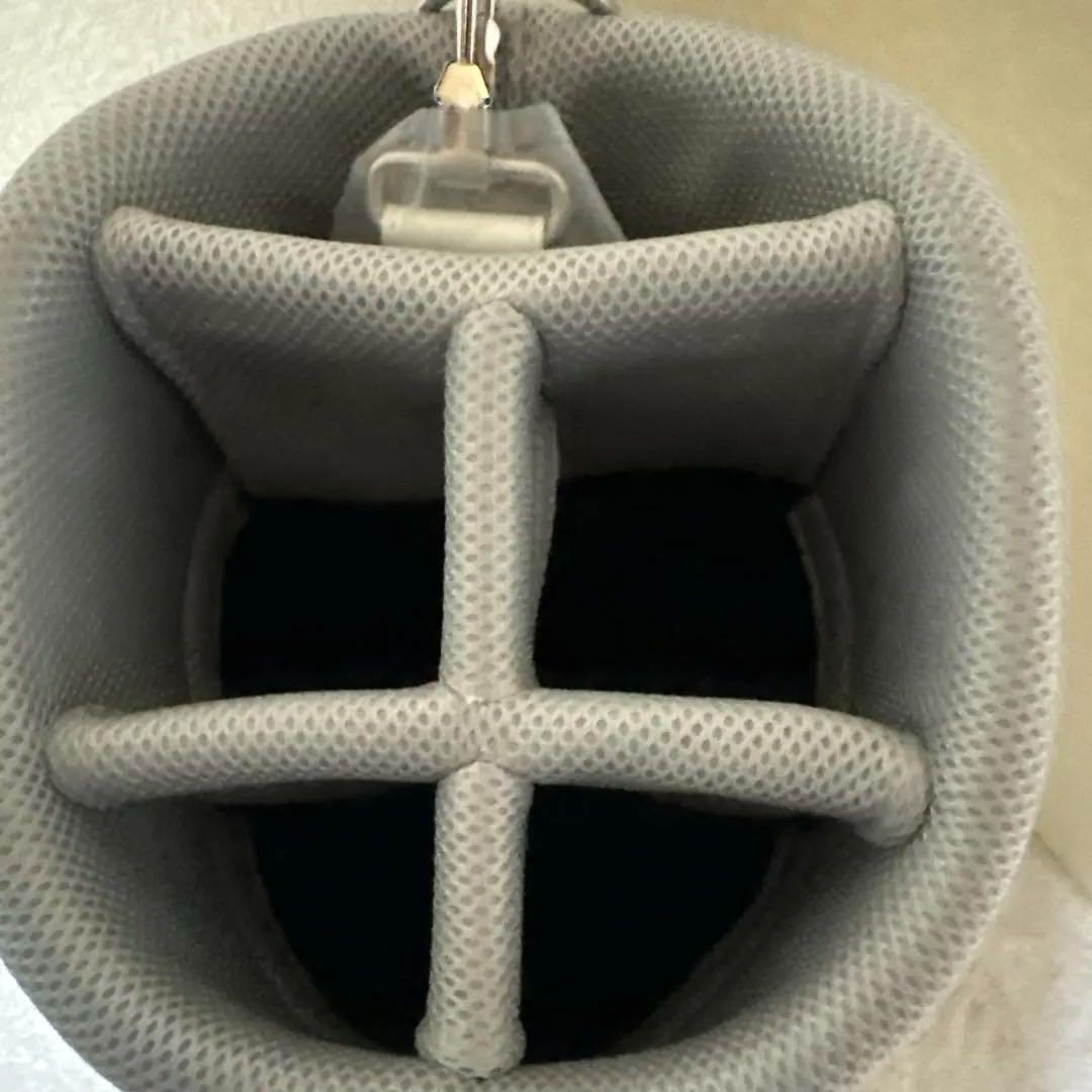 【新品未使用品】23KUGOLF キャディバッグ ホワイト　ホログラム　白