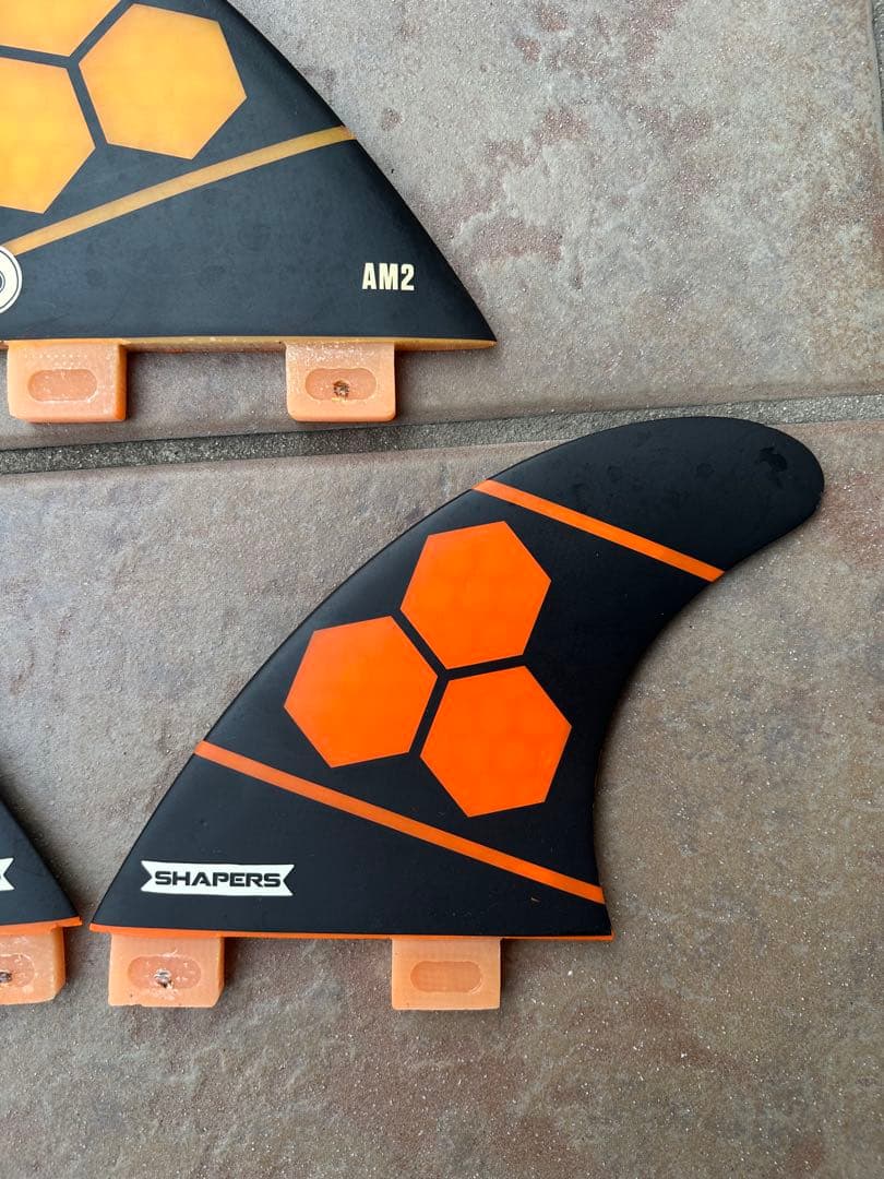 アルメリックFCS AM2 オレンジ 5フィン ケース付