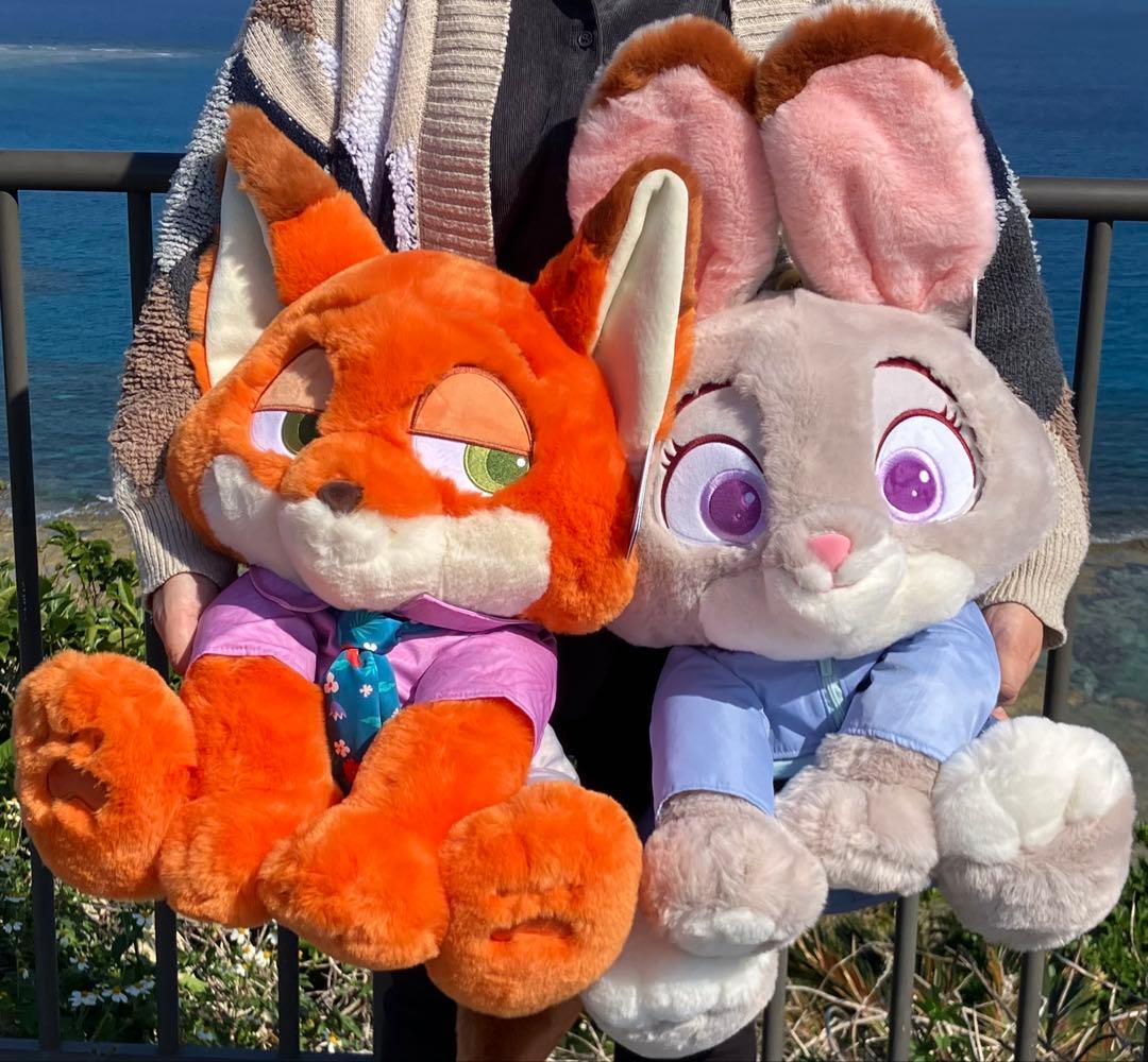 ズートピア2 ジュディ ニック ぬいぐるみ　コストコブランケット