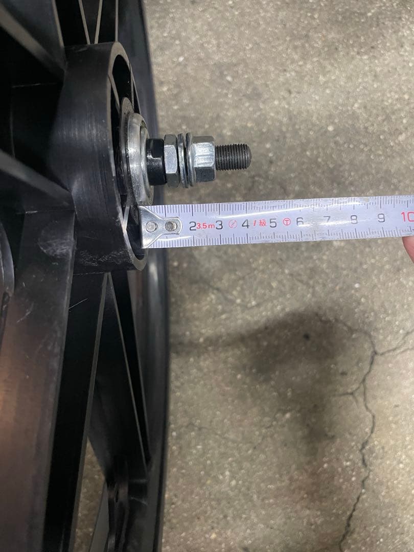 20インチ ブラック BMXプラスチックホイール