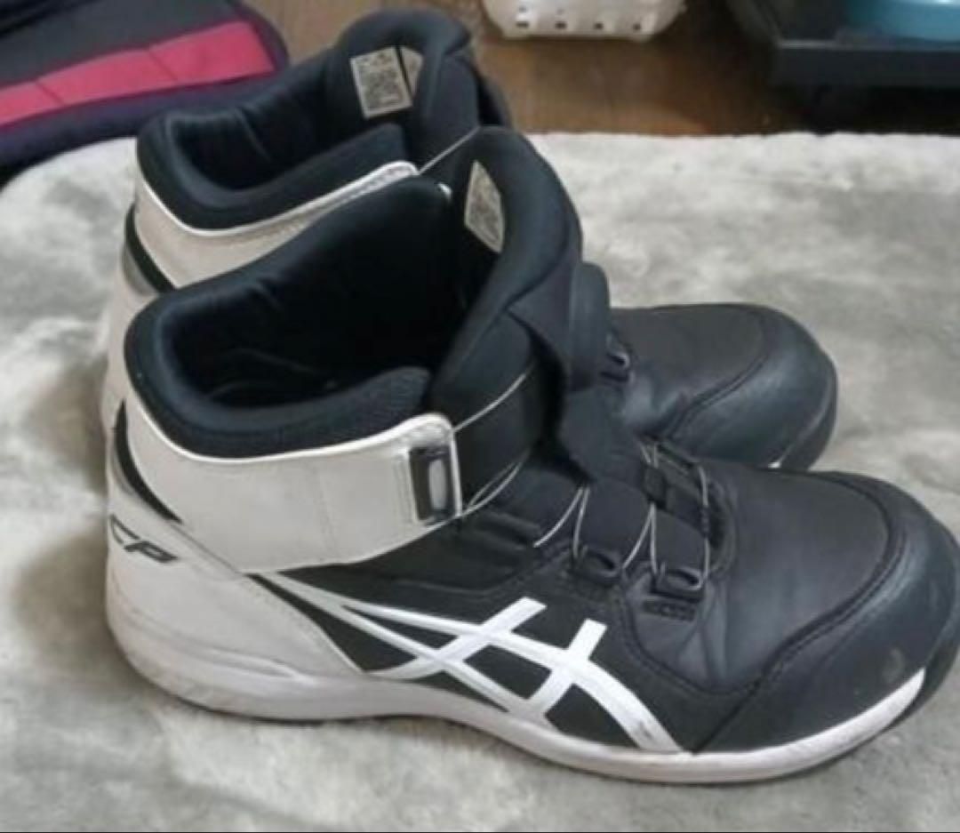 即購入OK！asicsアシックス 安全靴 CPハイカット 26.5cm BOA
