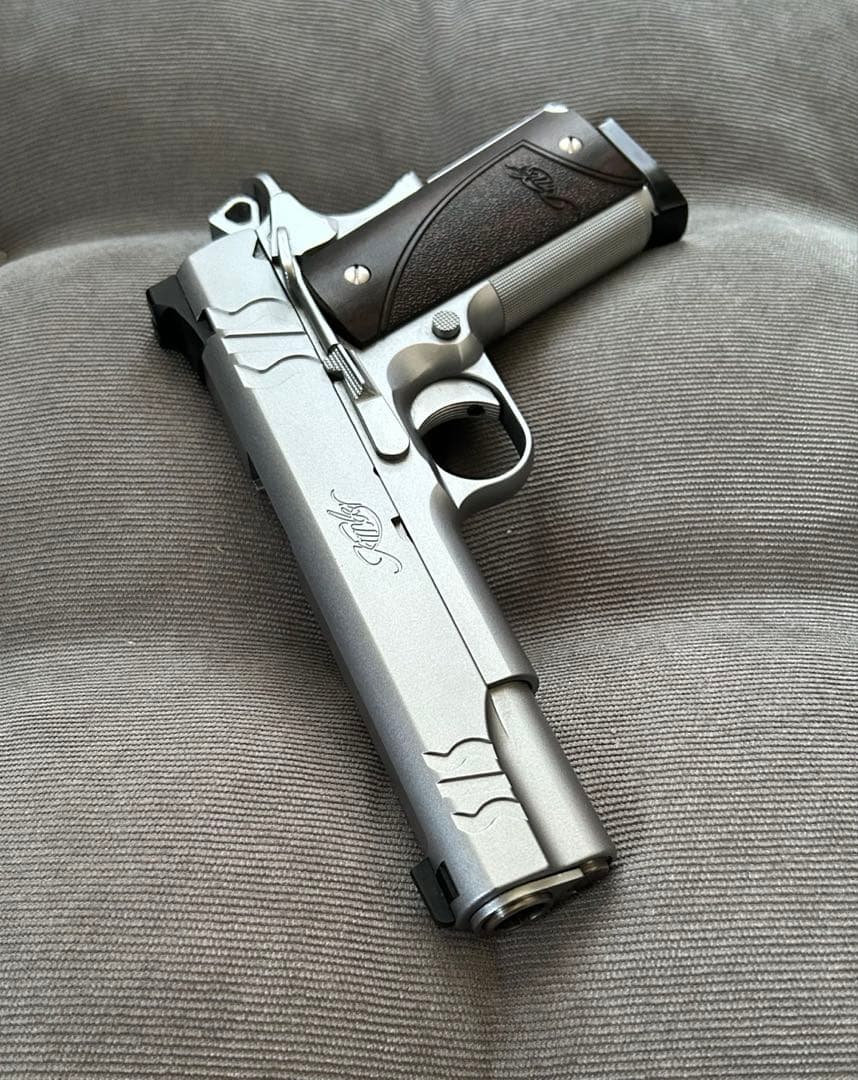 【WA】KIMBER SIS CUSTUM オールシルバー【ロス市警モデル】