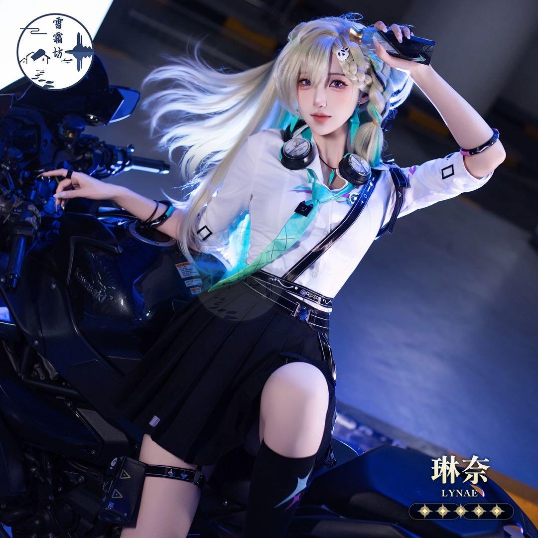 鳴潮　リンネー　コスプレ衣装　ウィッグ　wutheringwave
