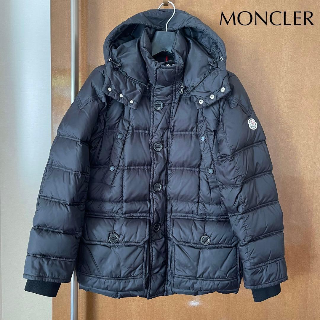 モンクレール MONCLERダウンジャケット SAUTERNE 黒 メンズ 0